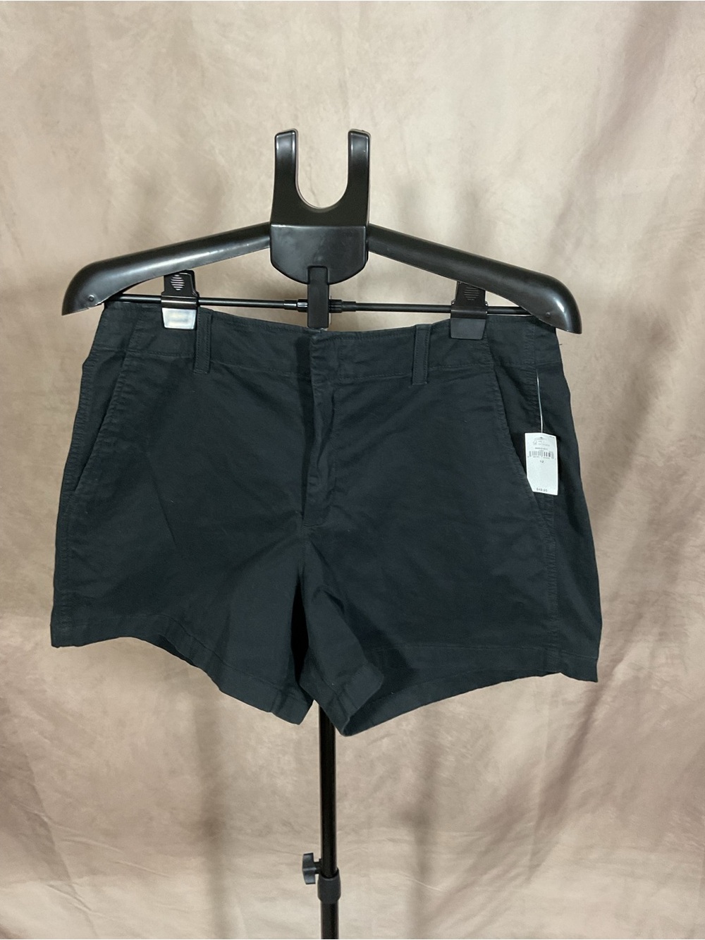 Gap Black Women's Cotton Bermuda Shorts 5” inseam